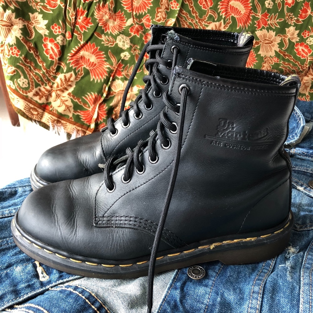 Classic Dr. Martens 8-Eye Nappa Boots